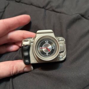 Timex Metallic Camera-Inspired Timepiece